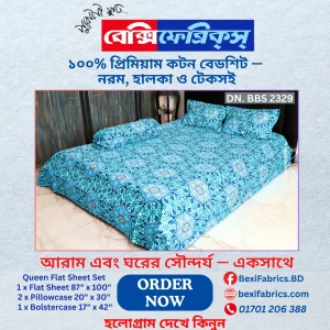 Bexi Fabrics Bedsheet (BBS-2329)