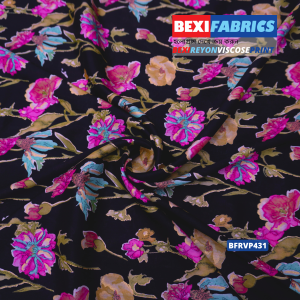 Bexi Fabrics Reyon Digital Print (BFRVP-431)
