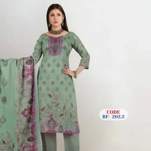 BEXI FABRICS 3D LAWN 3 PCS (BF-202.2)