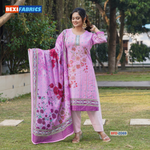 BEXI FABRICS DIGITAL PRINT 3 PCS (BFD-2069)