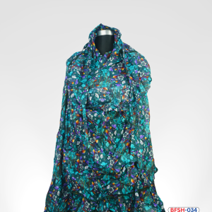 BEXI DIGITAL PRINT SHORT HIJAB (BFSH-034)