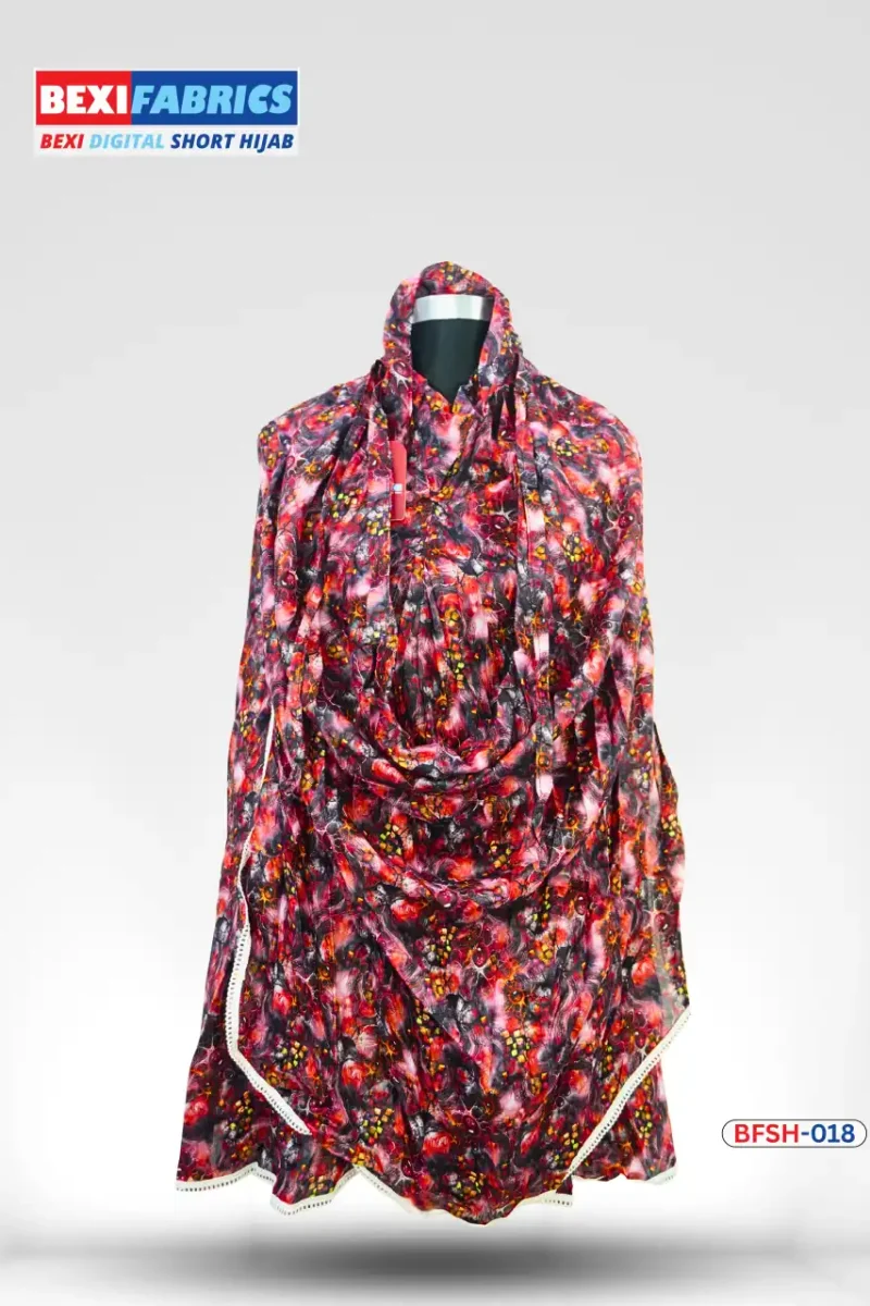 BEXI DIGITAL PRINT SHORT HIJAB (BFSH-018)