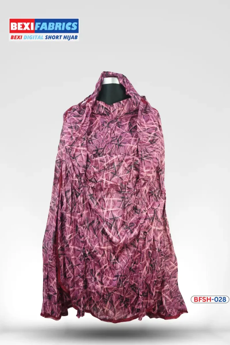 BEXI DIGITAL PRINT SHORT HIJAB (BFSH-028)