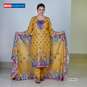 BEXI FABRICS 3D LAWN 3 PCS (BF-202.3)