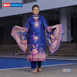 BEXI FABRICS 3D LAWN 3 PCS (BF-198.4)
