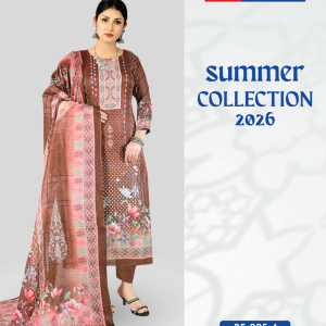 BEXI FABRICS 3D LAWN 3 PCS (BF-205.4)