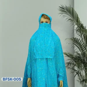 BEXI FABRICS SHORT KHIMAR (BFSK-005)