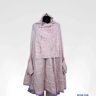 BEXI FABRICS SHORT KHIMAR (BFSK-018)