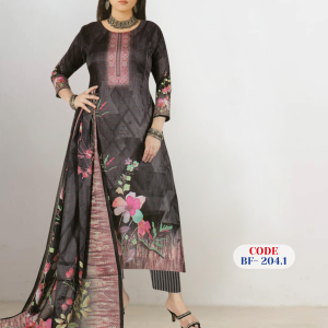 BEXI FABRICS 3D LAWN 3 PCS (BF-204.1)