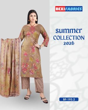 BEXI FABRICS 3D LAWN 3 PCS (BF-193.2)