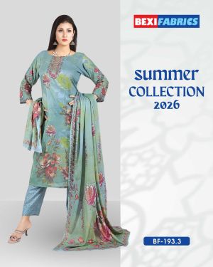 BEXI FABRICS 3D LAWN 3 PCS (BF-193.3)
