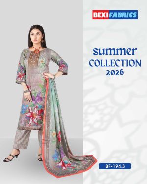 BEXI FABRICS 3D LAWN 3 PCS (BF-194.3)