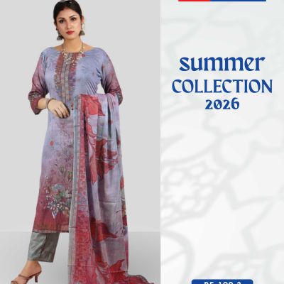 BEXI FABRICS 3D LAWN 3 PCS (BF-192.3)
