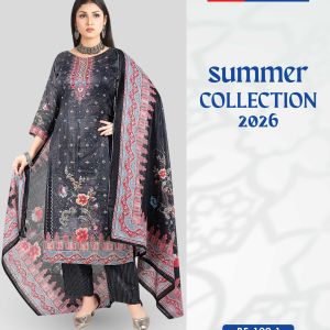 BEXI FABRICS 3D LAWN 3 PCS (BF-190.1)