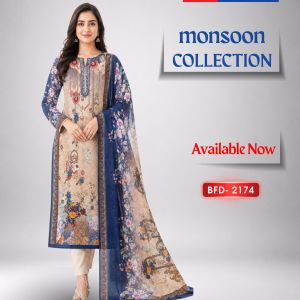 BEXI FABRICS DIGITAL PRINT 3 PCS (BFD-2174)
