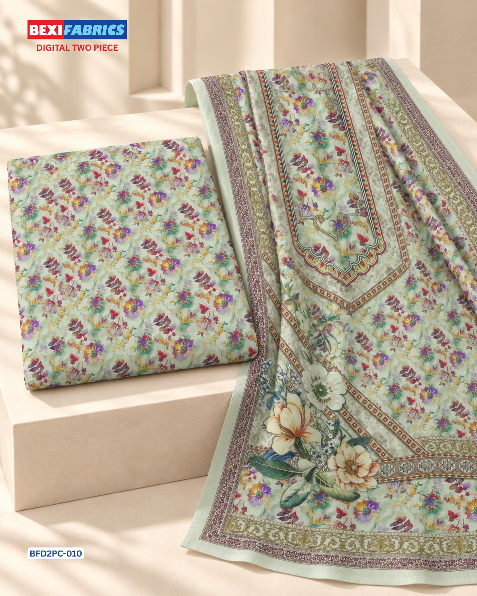 Bexi Fabrics Digital 2 Pcs(BFD2PC-010)
