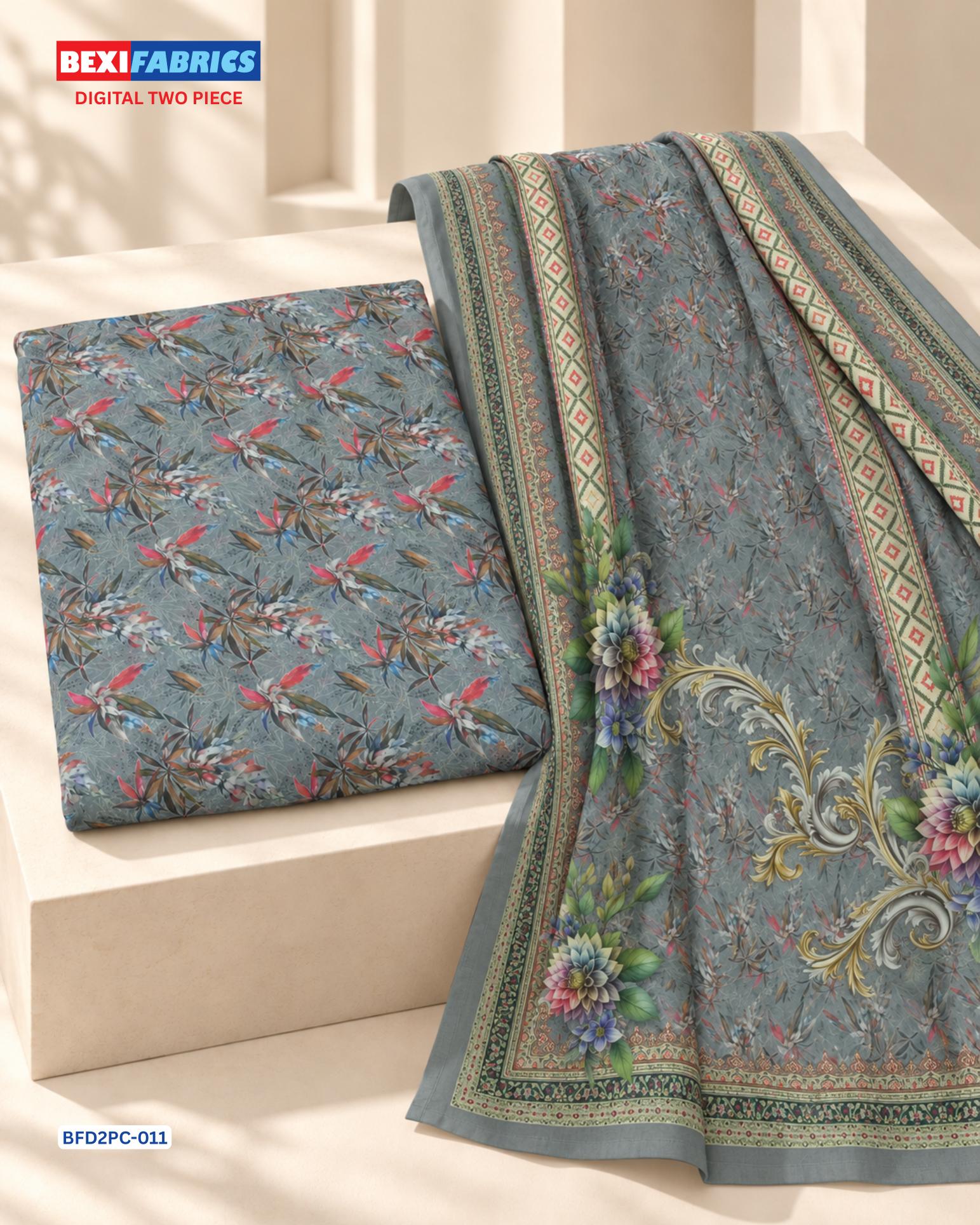 Bexi Fabrics Digital 2 Pcs(BFD2PC-011)