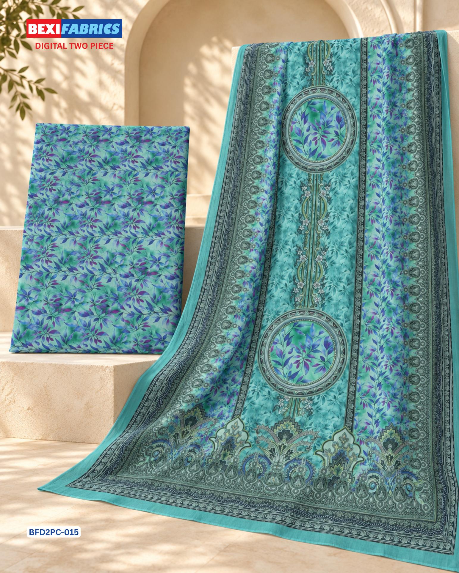 Bexi Fabrics Digital 2 Pcs(BFD2PC-015)