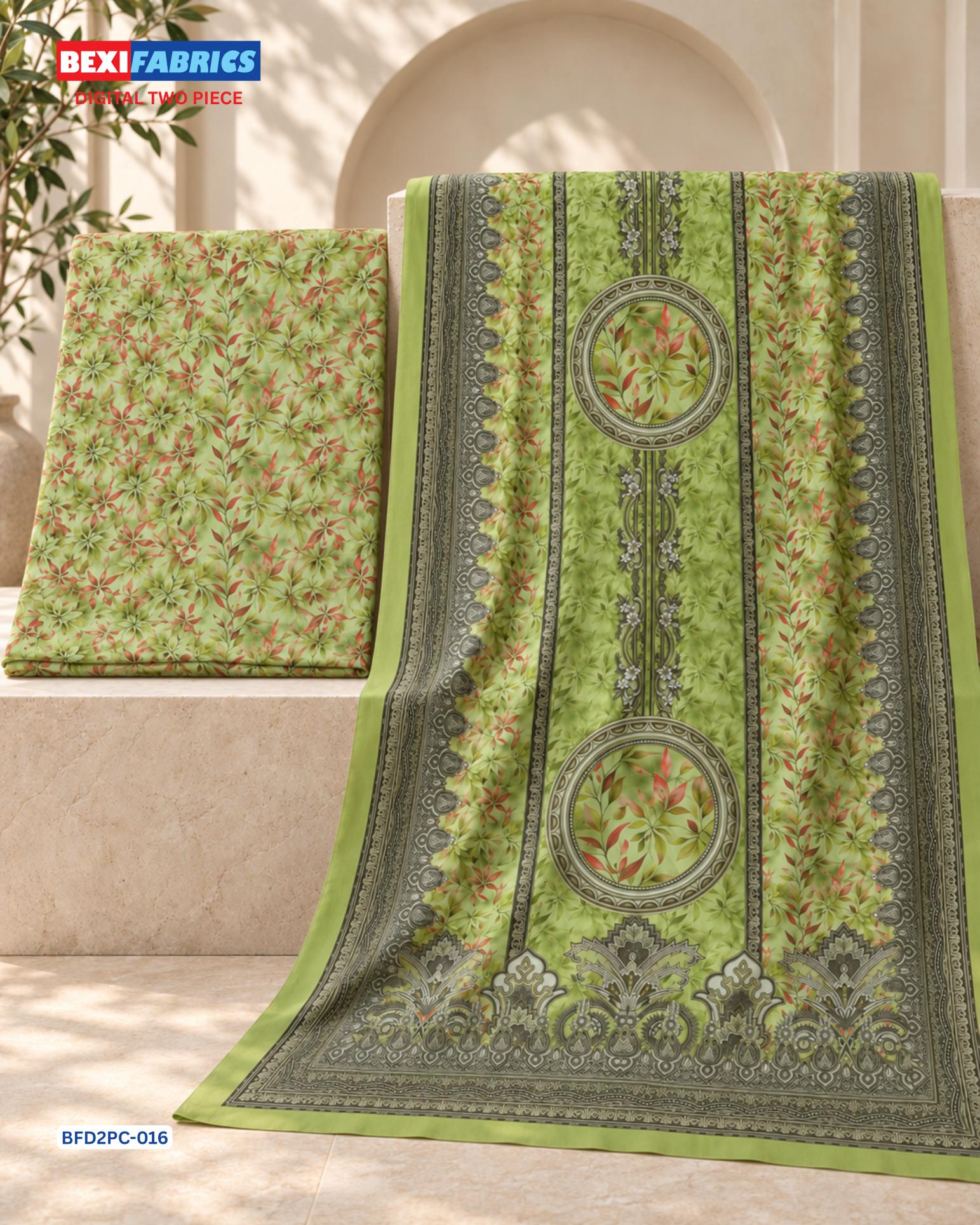 Bexi Fabrics Digital 2 Pcs(BFD2PC-016)