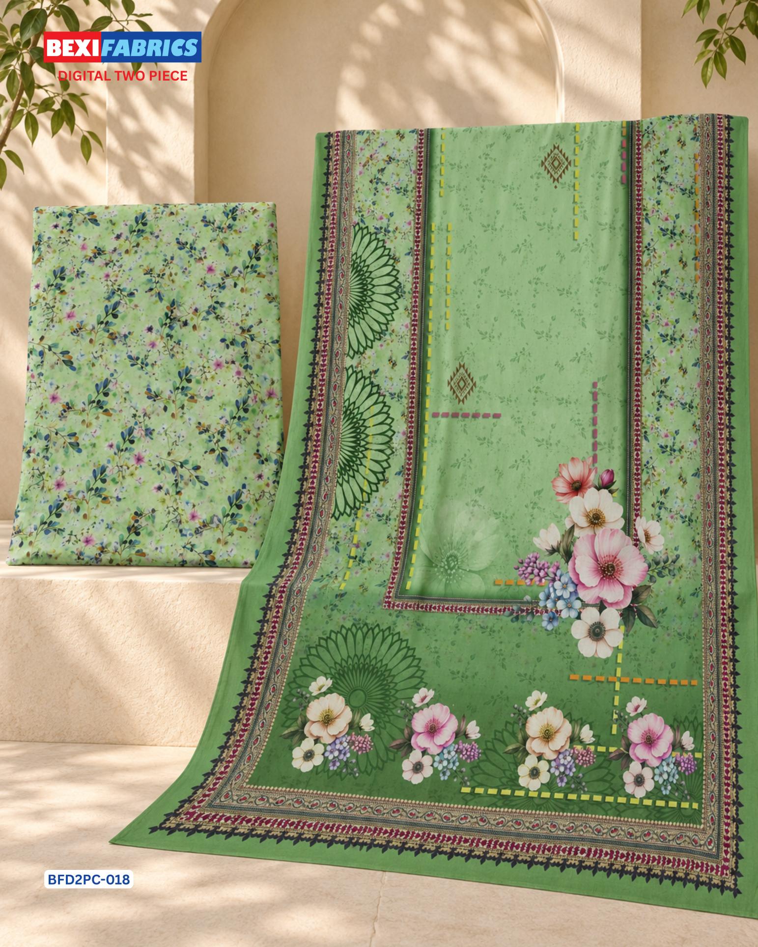 Bexi Fabrics Digital 2 Pcs(BFD2PC-018)