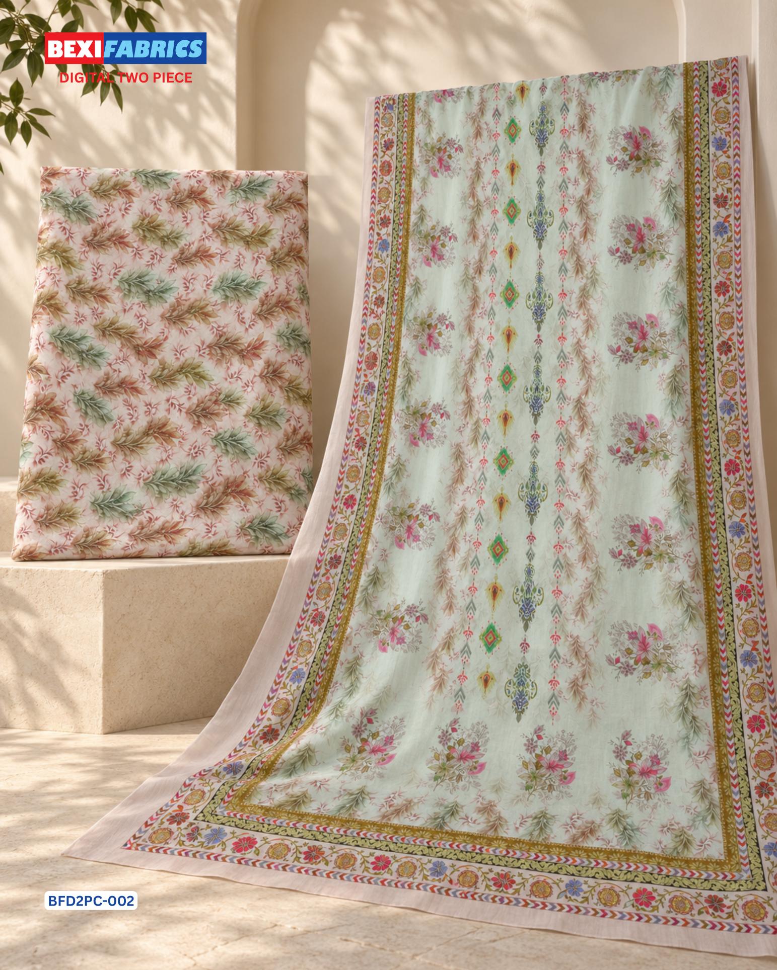Bexi Fabrics Digital 2 Pcs(BFD2PC-002)