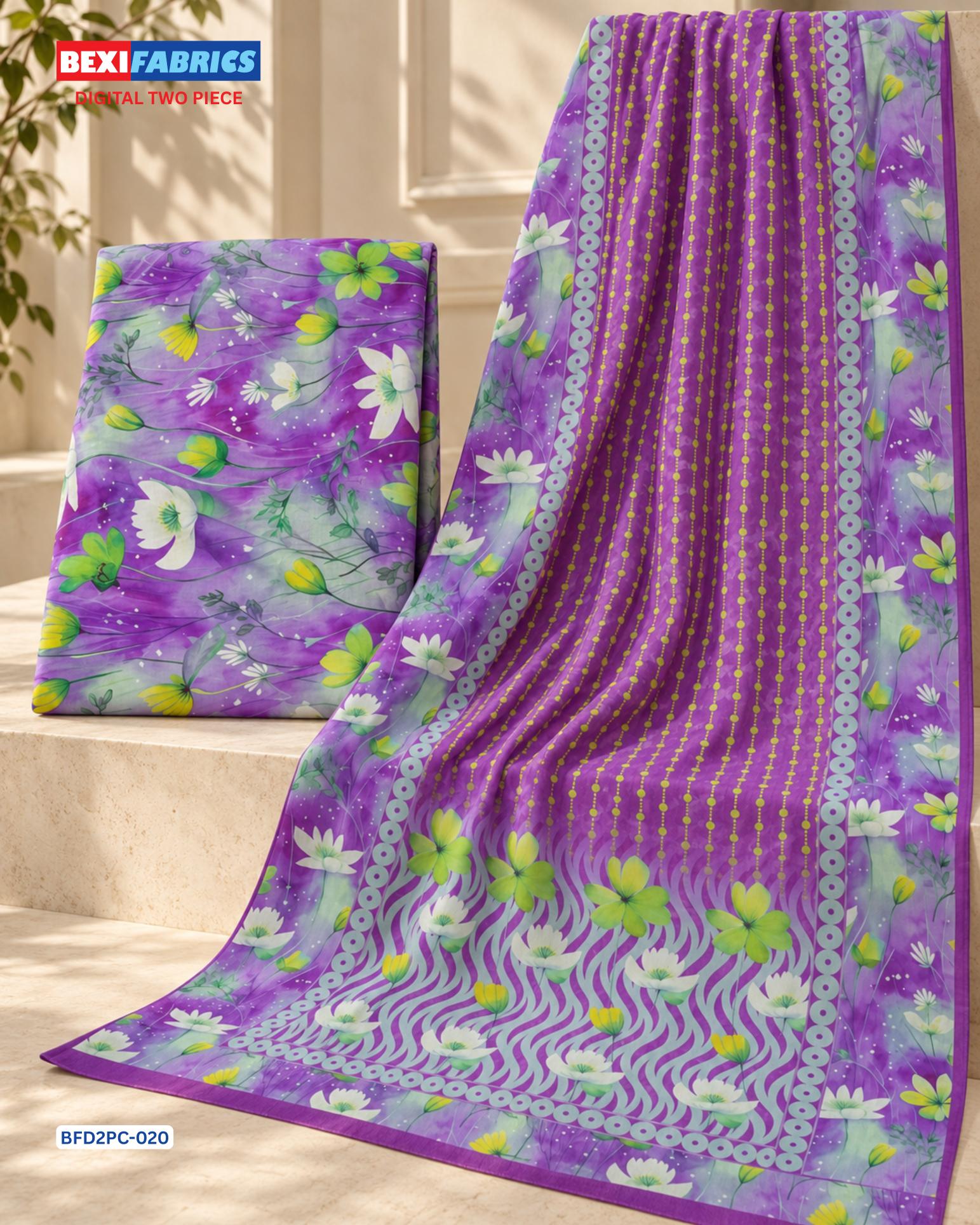Bexi Fabrics Digital 2 Pcs(BFD2PC-020)