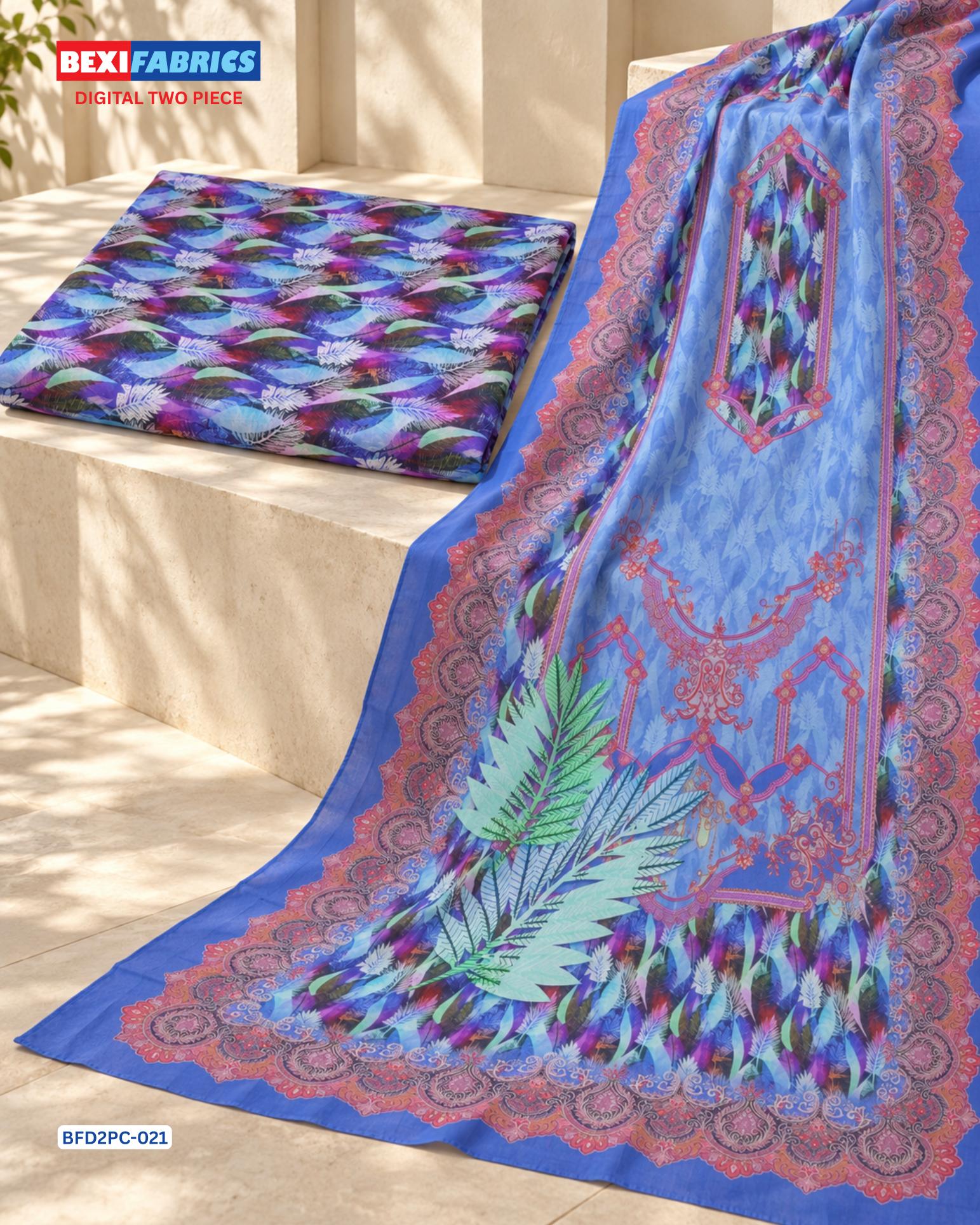 Bexi Fabrics Digital 2 Pcs(BFD2PC-021)