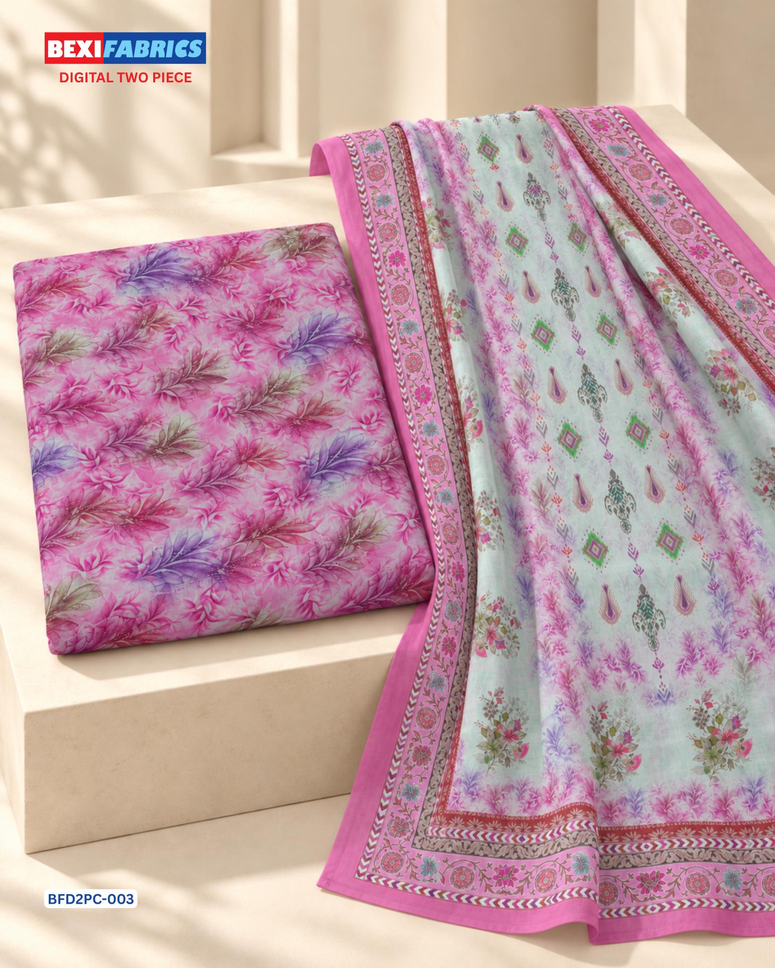 Bexi Fabrics Digital 2 Pcs(BFD2PC-003)