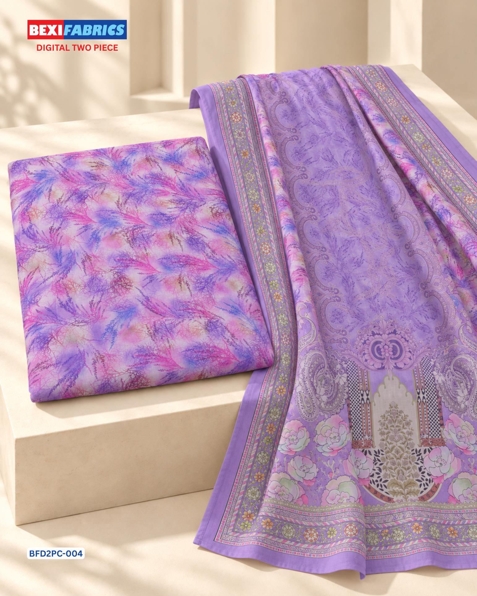 Bexi Fabrics Digital 2 Pcs(BFD2PC-004)