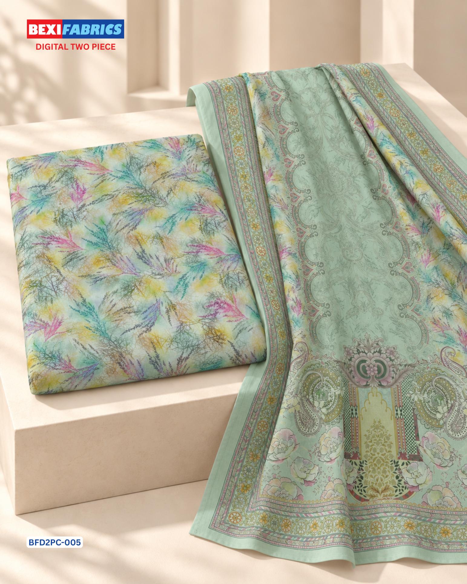 Bexi Fabrics Digital 2 Pcs(BFD2PC-005)