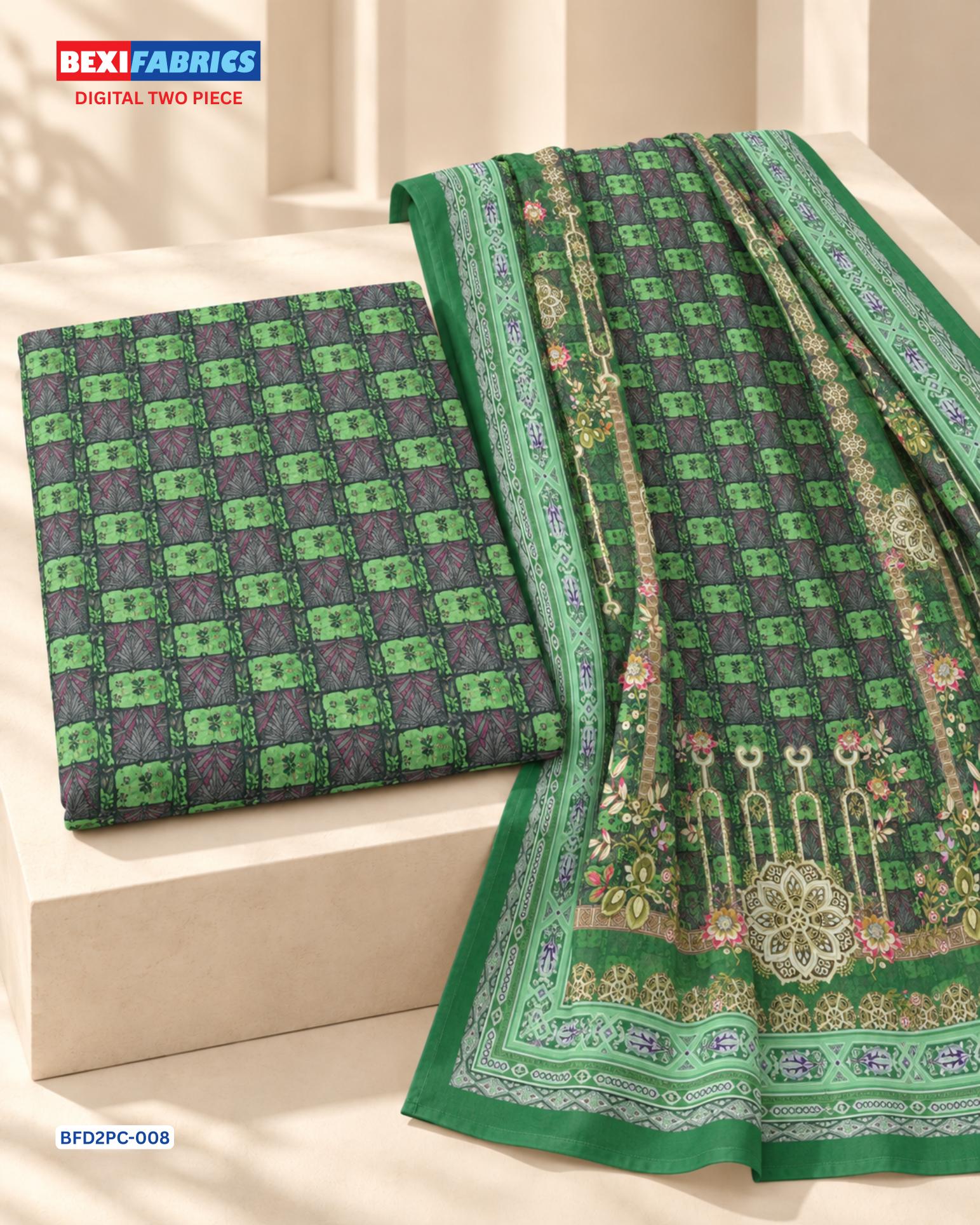 Bexi Fabrics Digital 2 Pcs(BFD2PC-008)