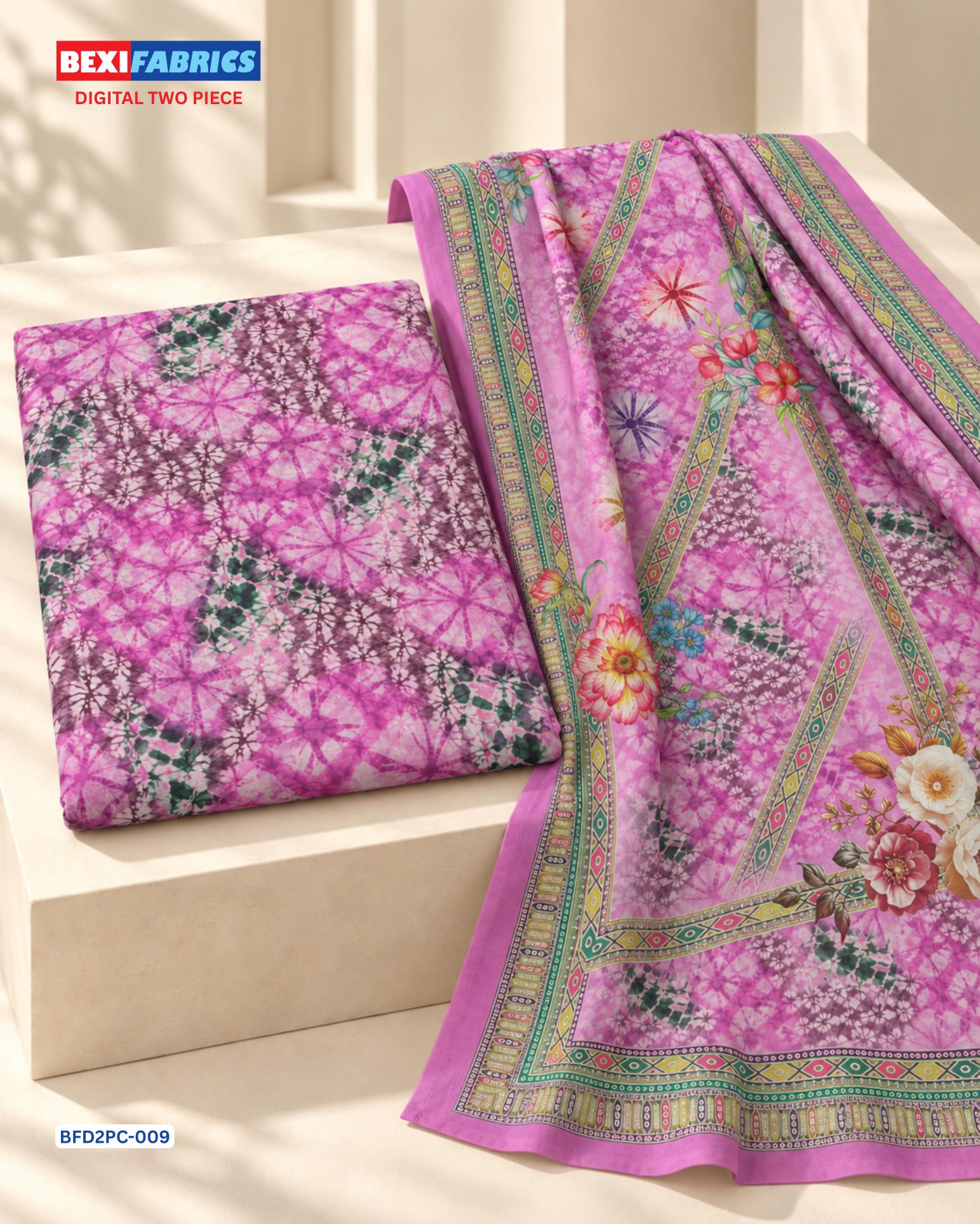 Bexi Fabrics Digital 2 Pcs(BFD2PC-009)